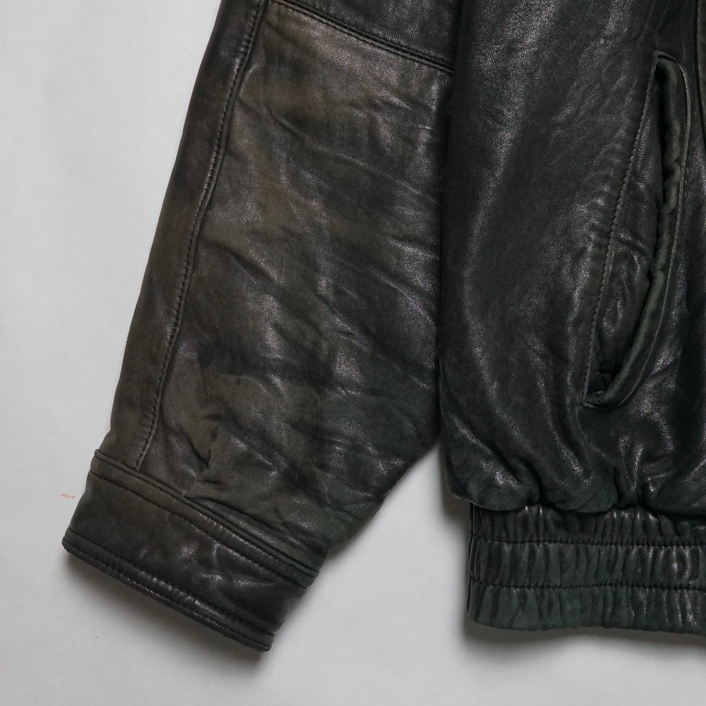 2000s Pelle Studio Leather Jacket "Faded" Size: L