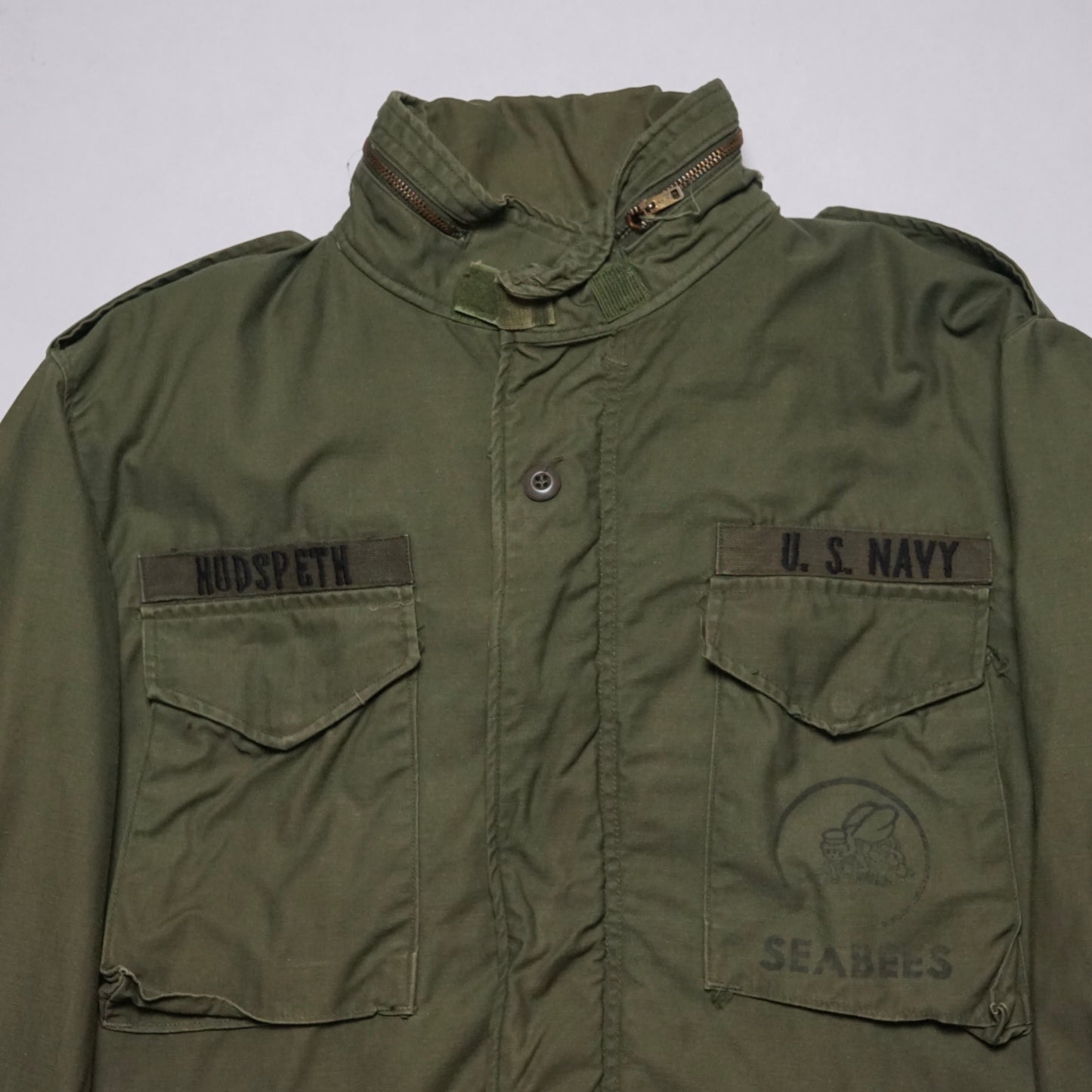 1970s Military M-65 Field Jacket Size: L