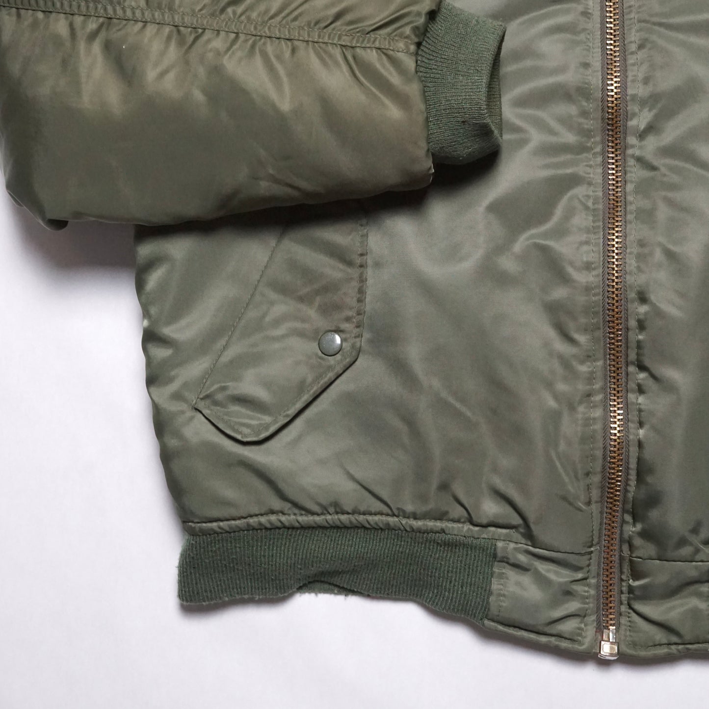 2000s Bomber Flight Jacket Size: M/L