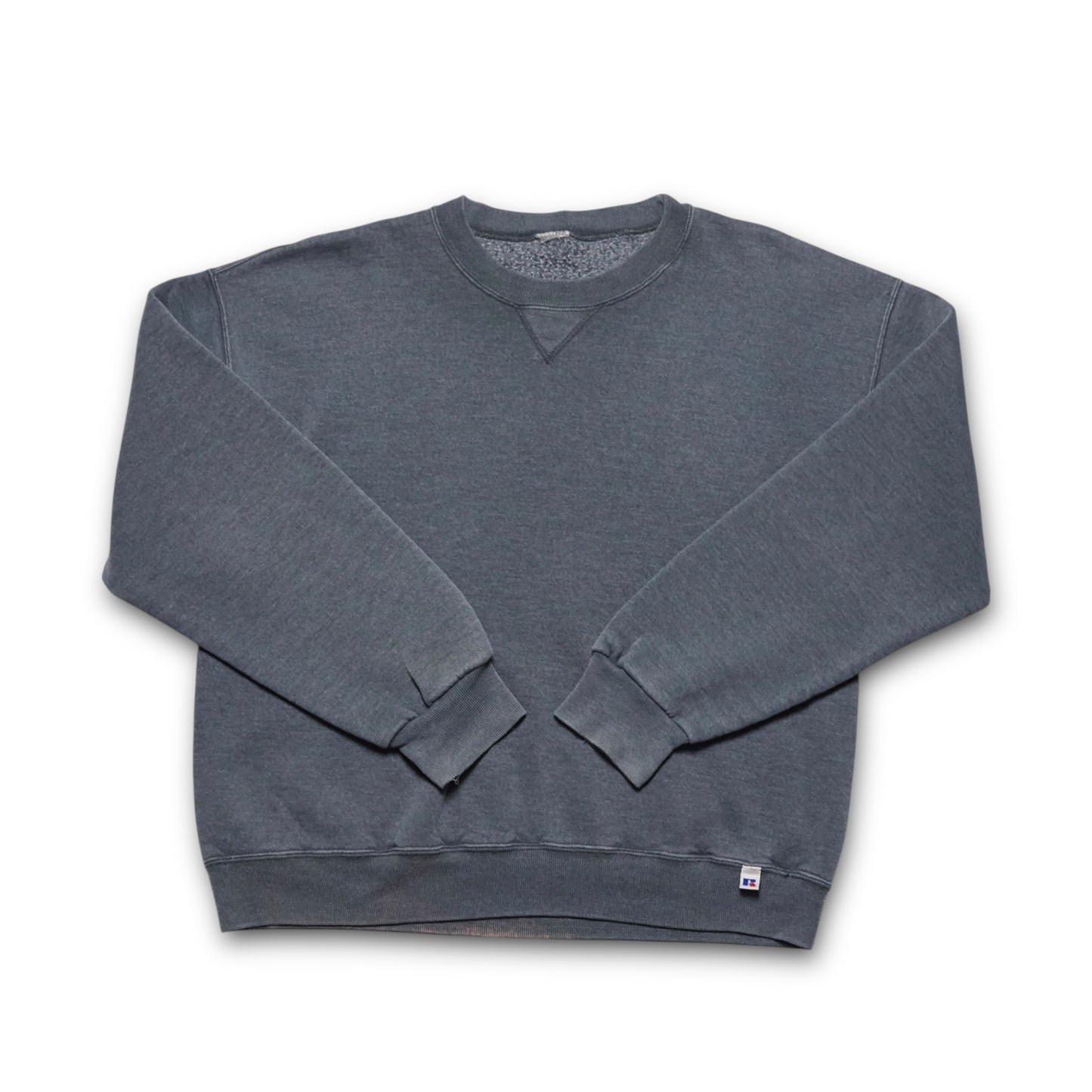 1990s Russell Athletic Sweatshirt "Grey" Size: L/XL