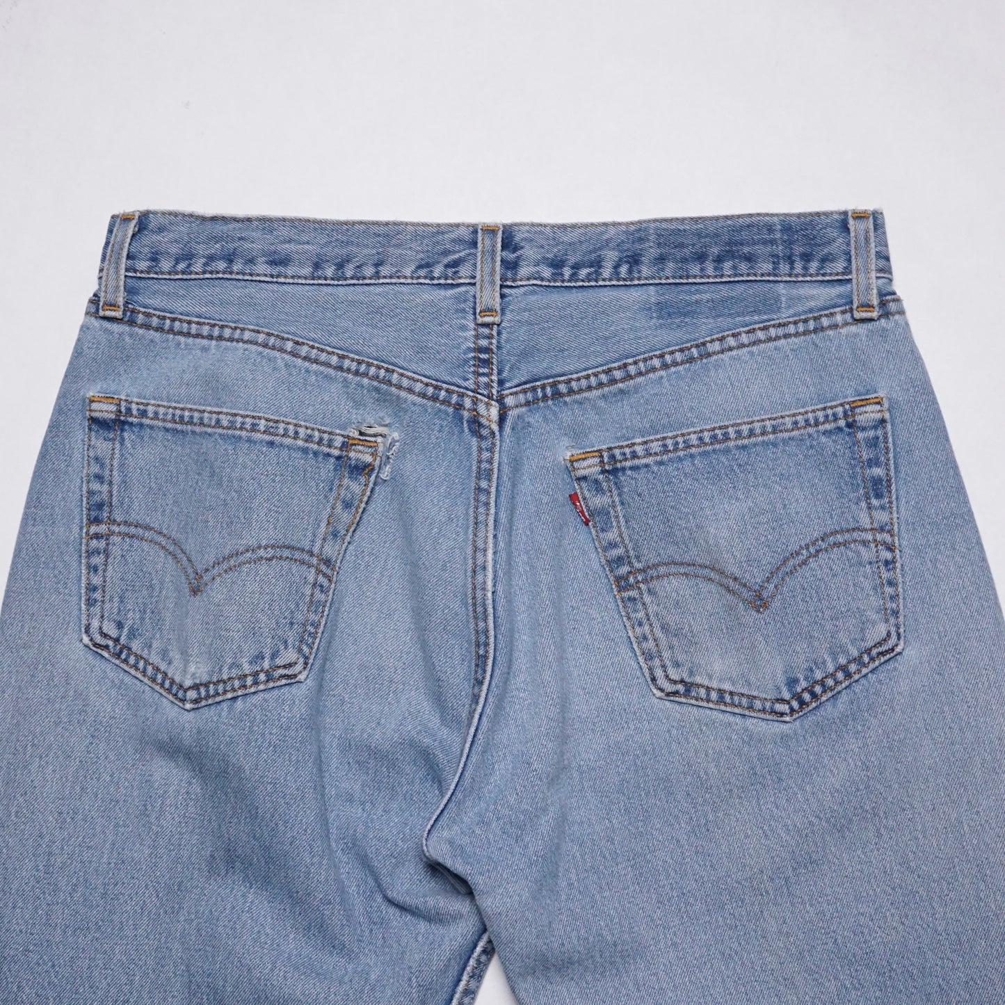 1990s Levi 501 "Distressed" Size: 33W/35L