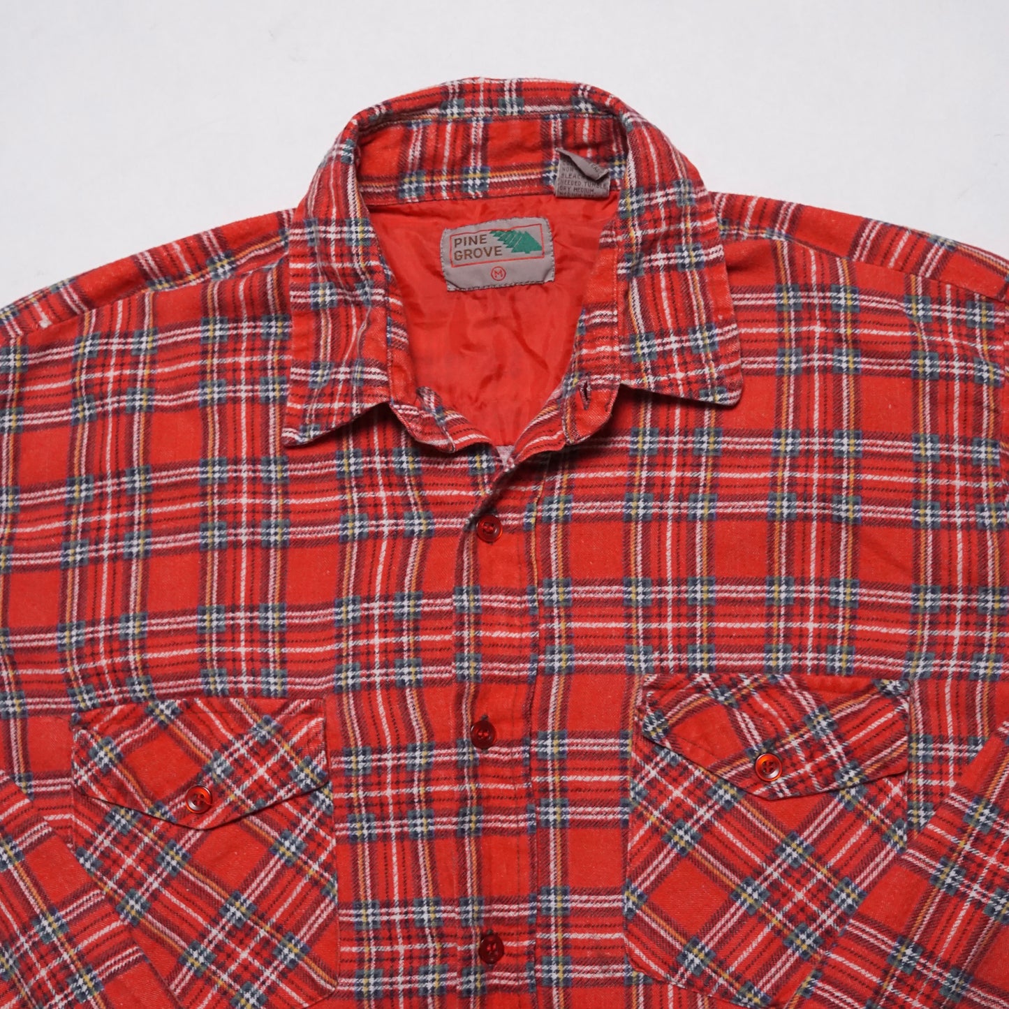 2000s Cotton Flannel "Red" Size: M/L