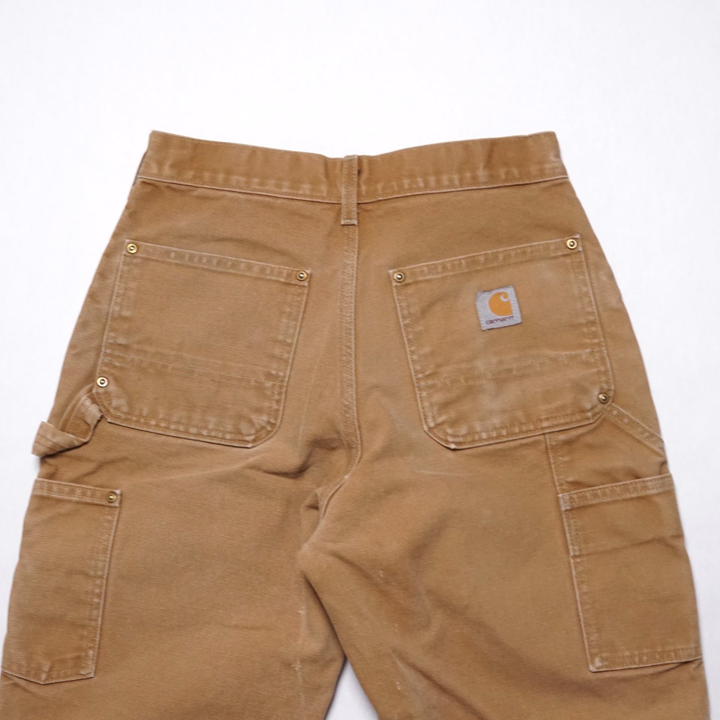 1990s Carhartt Double Knee "Khaki" Size: 27W/29L