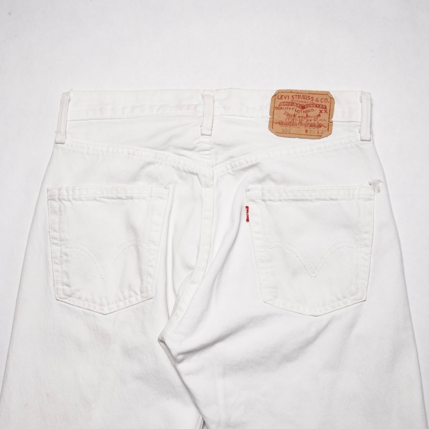 2000s Levi 501 "White" Size: 30W/32L