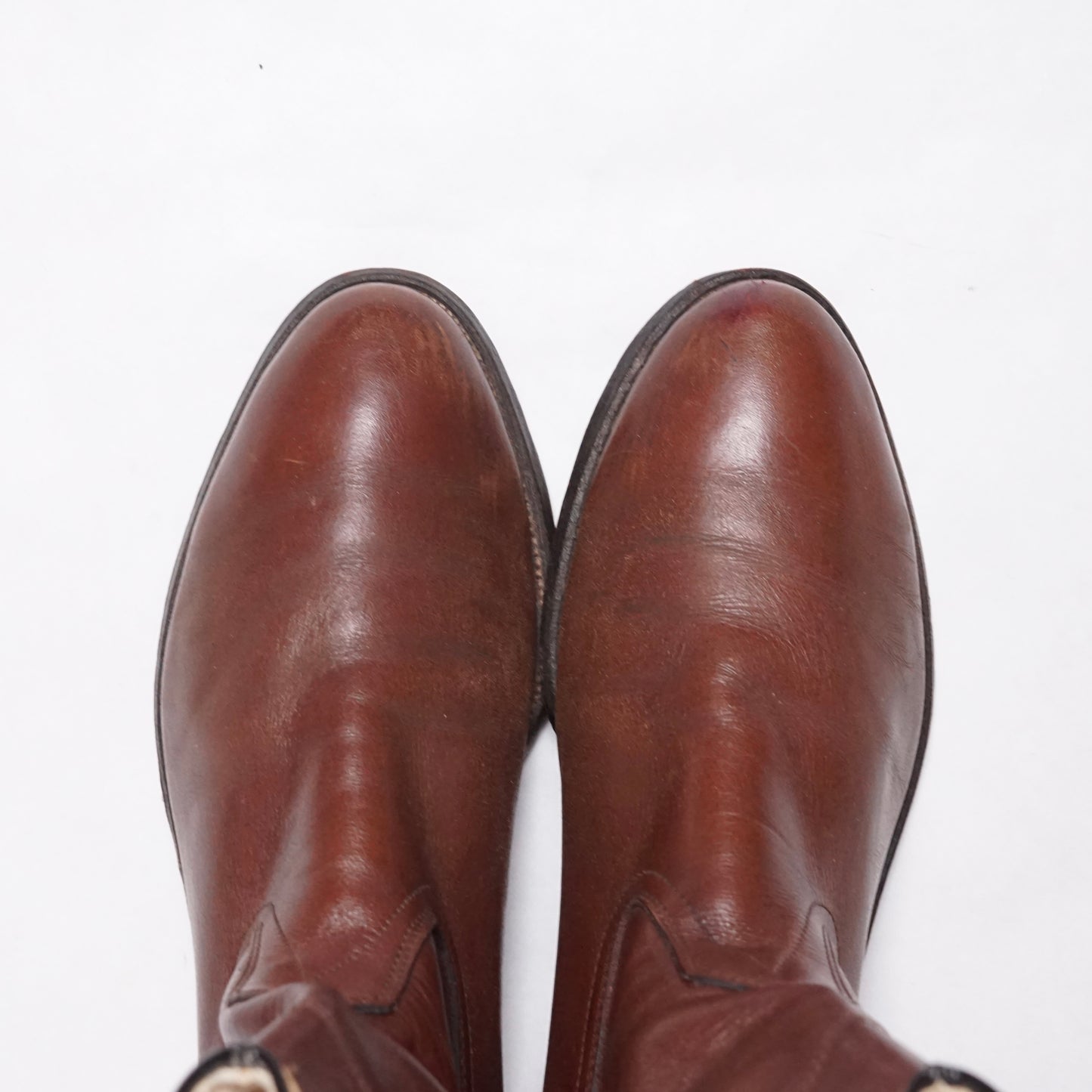 1970s Cowboy Boot "Brown" Size: 9M