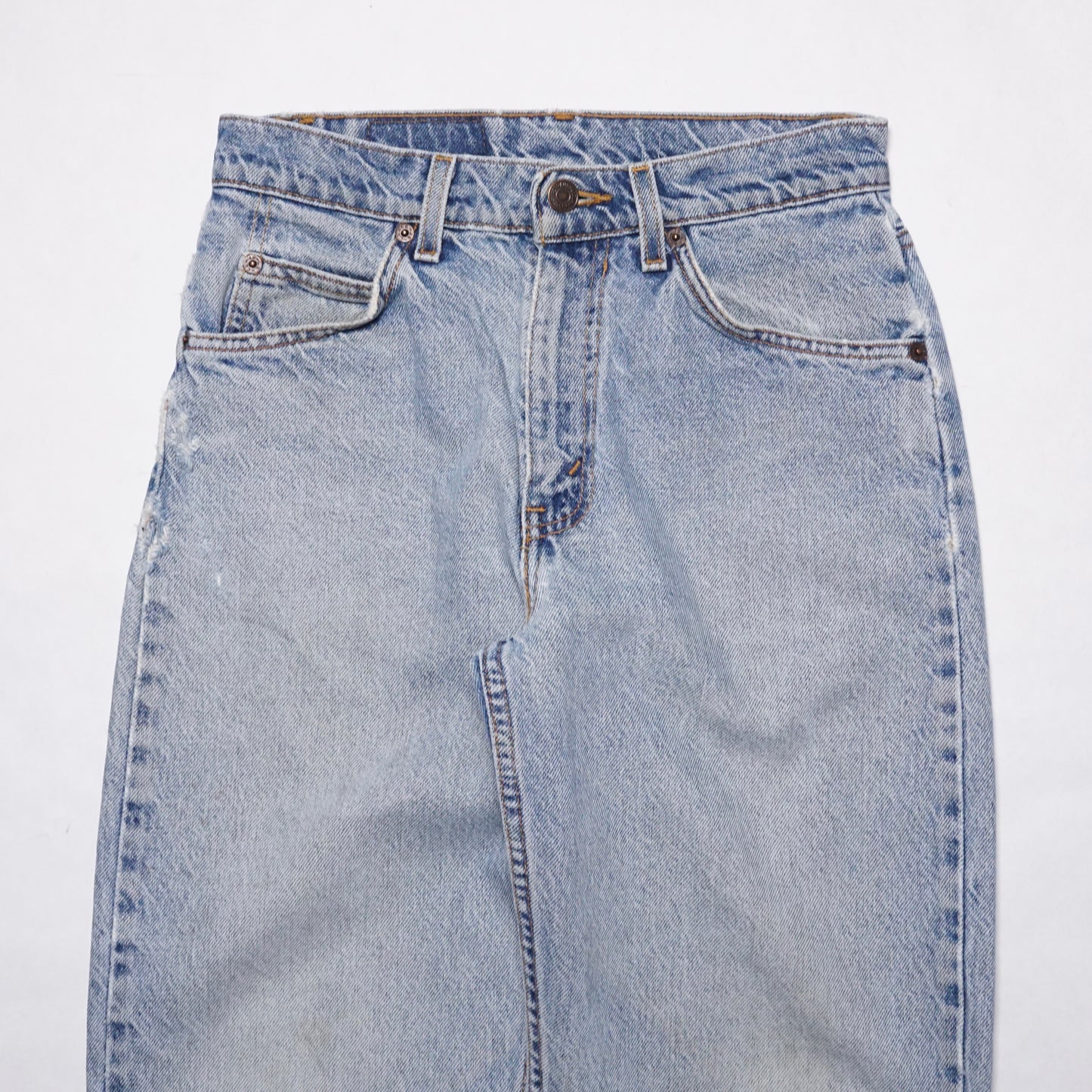 1990s Levi 562 Orange Tab "Light Wash" Size: 27W/28L