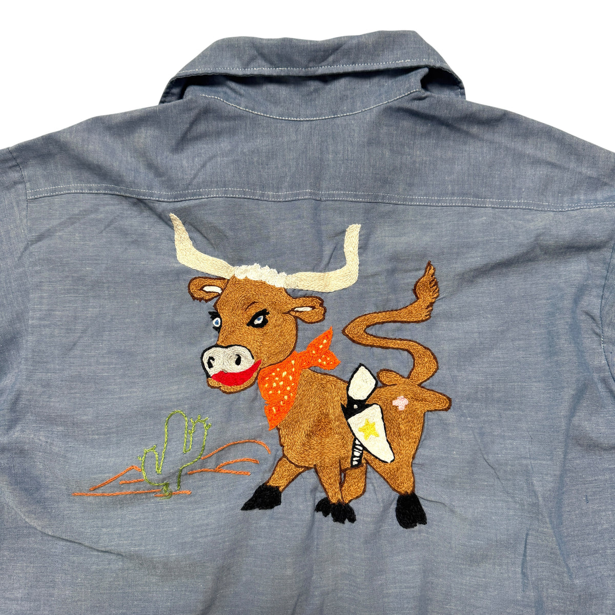 1970s Big Mac Chambray Size: L