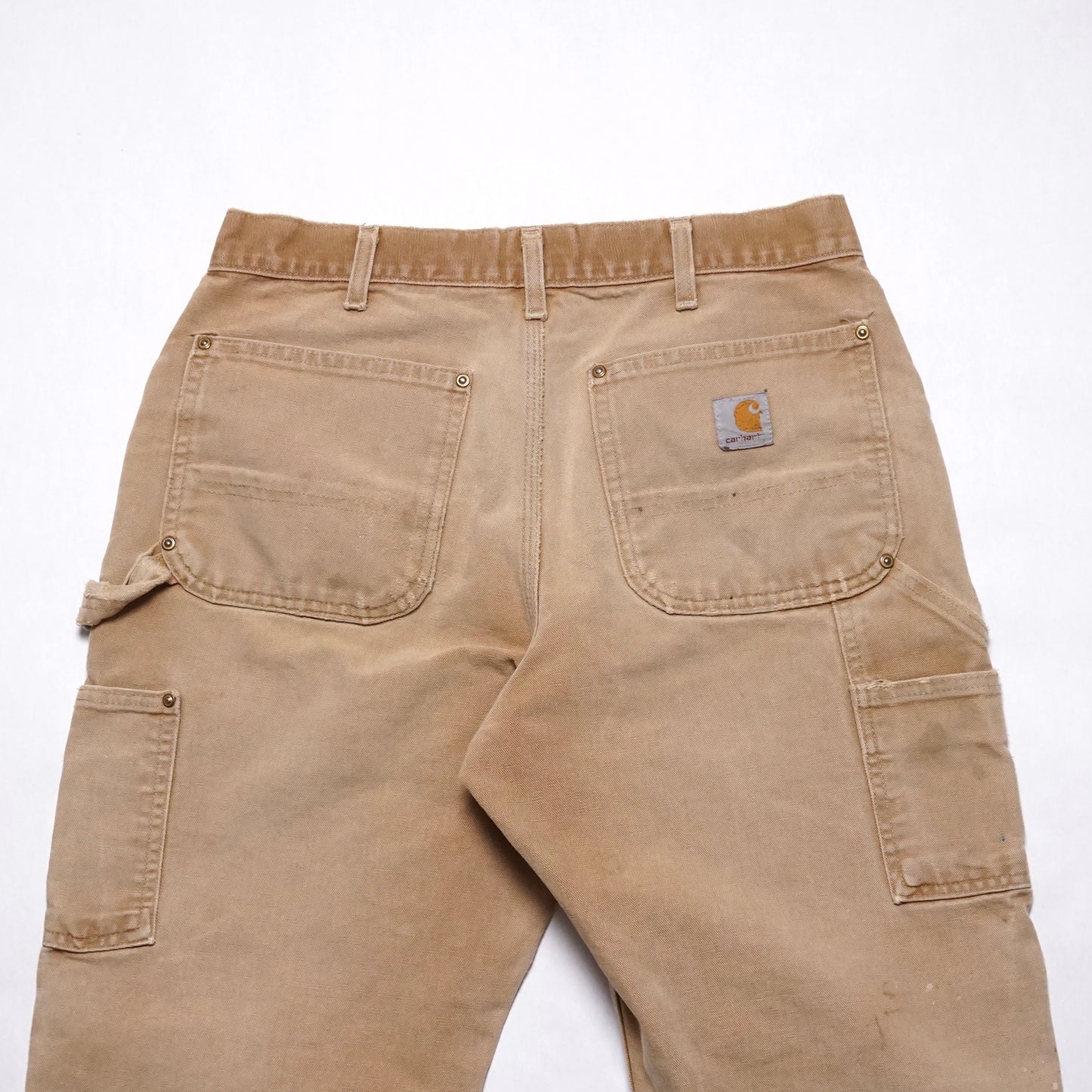 1990s Carhartt Double Knee "Khaki" Size: 31W/29L