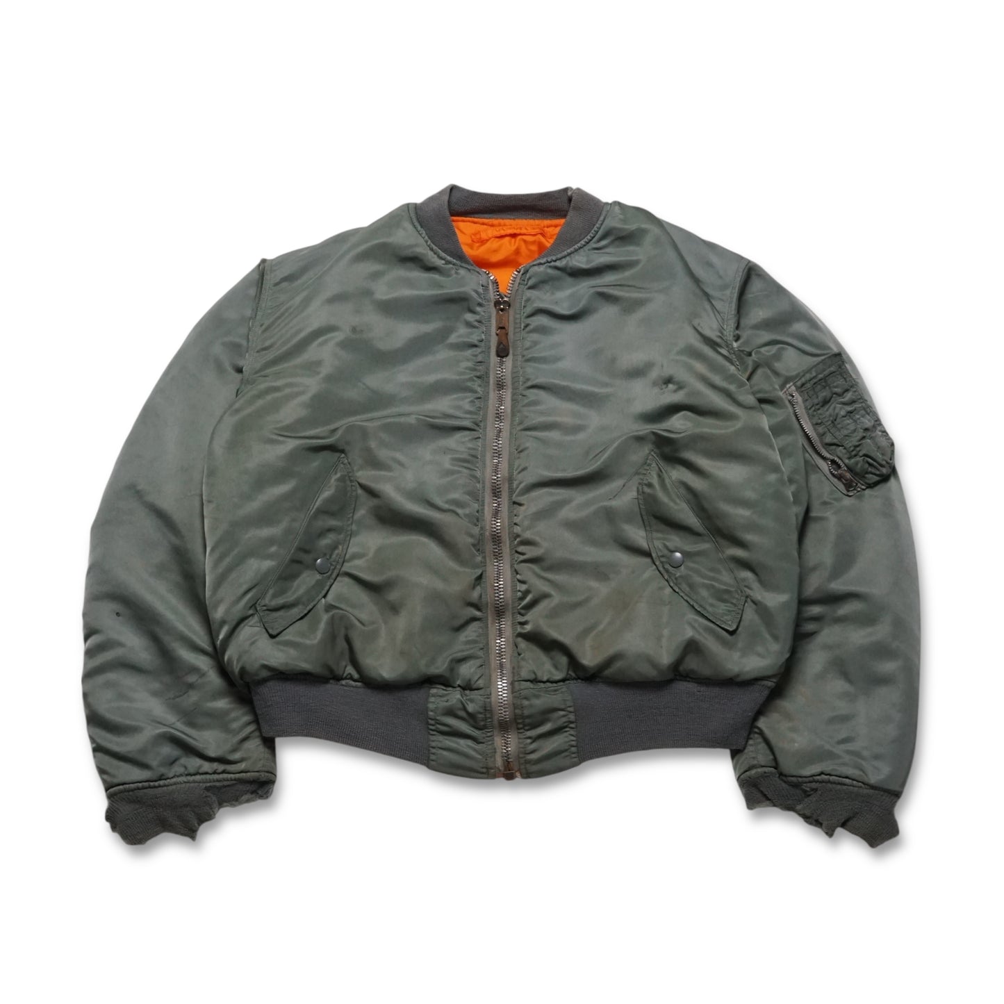 1970s Military MA-1 Bomber Jacket Size: M/L
