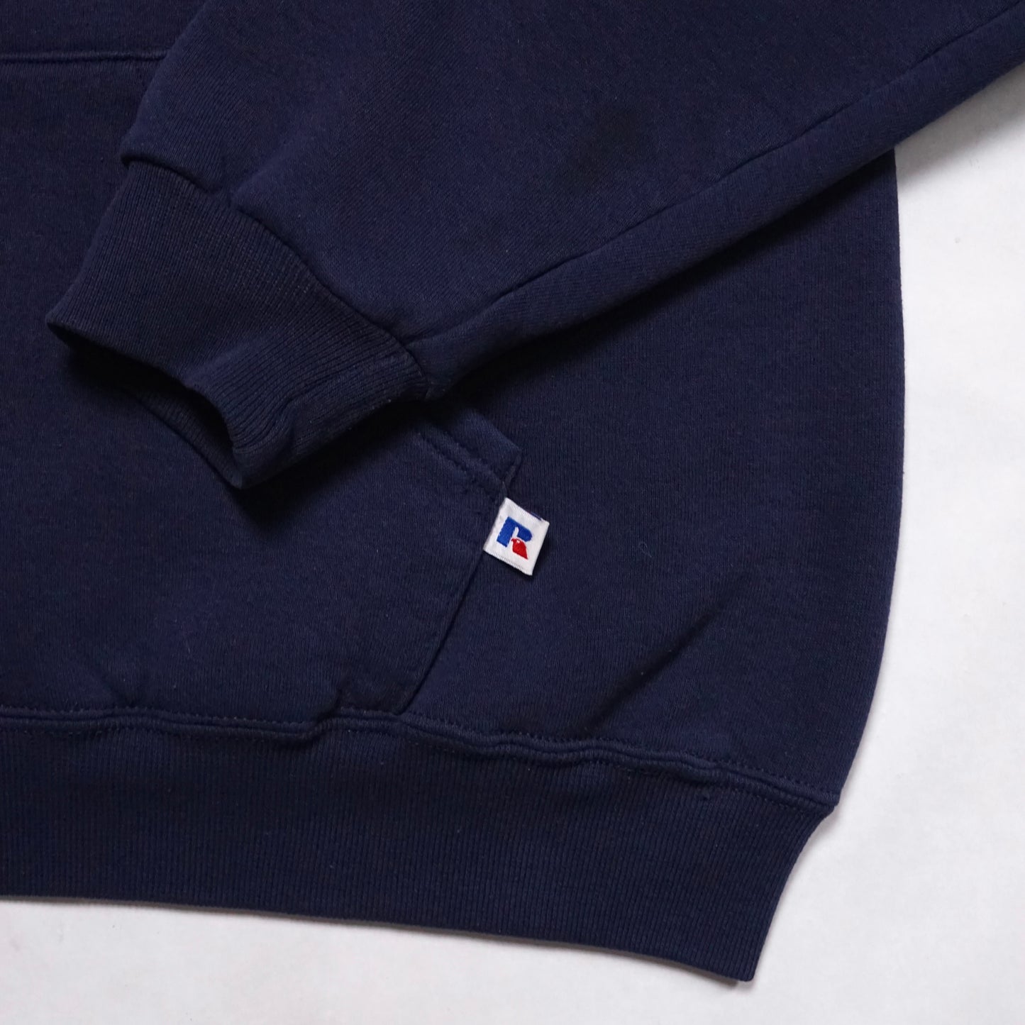 1990s Russell Athletic Hoodie "Navy" Size: L/XL