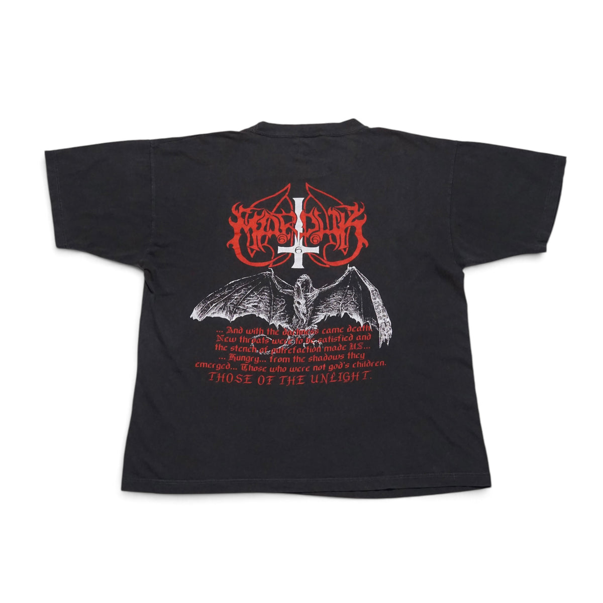 1990s Marduk “Unlight” Size: XL
