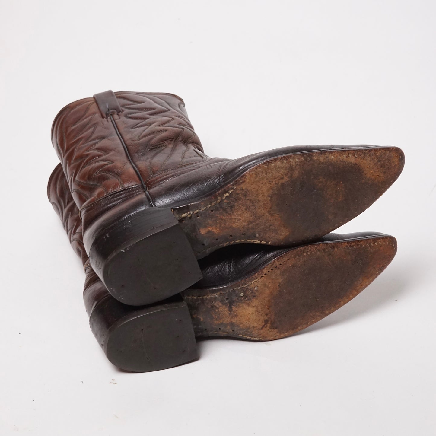 1980s Durango Cowboy Boot “Brown” Size: 9.5M