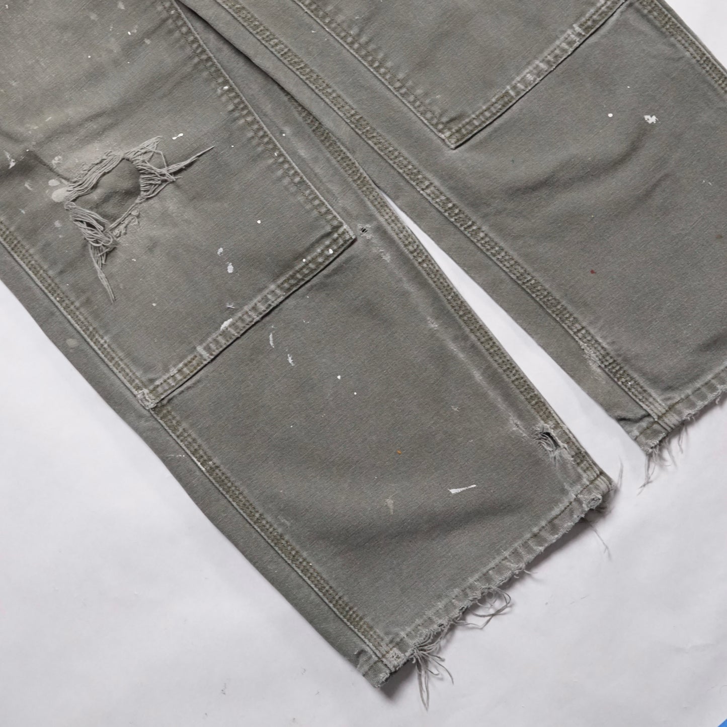 2000s Carhartt Double Knee "Olive" Size: 34W/29L