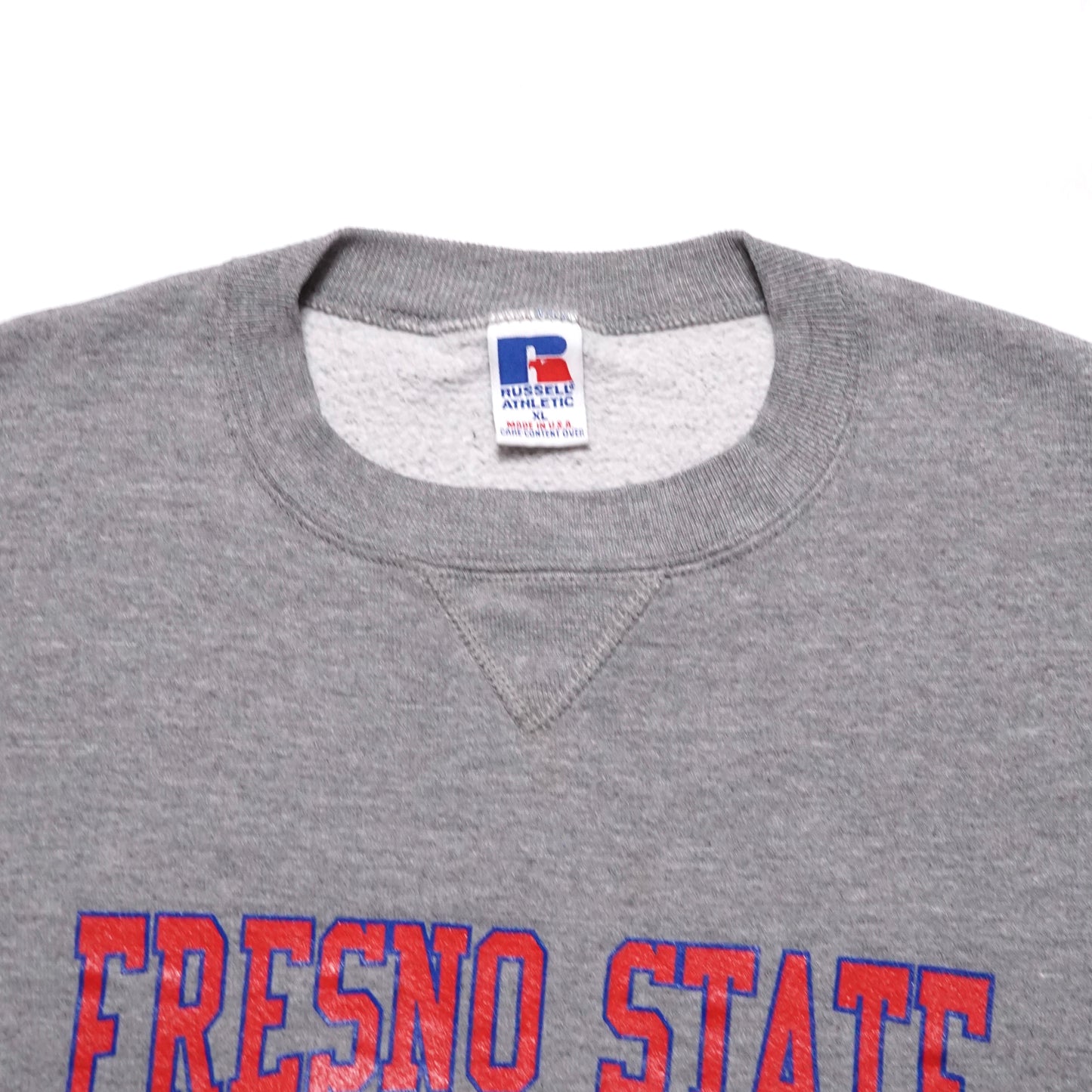 1990s Russell Athletic Sweatshirt "Fresno" Size: XL