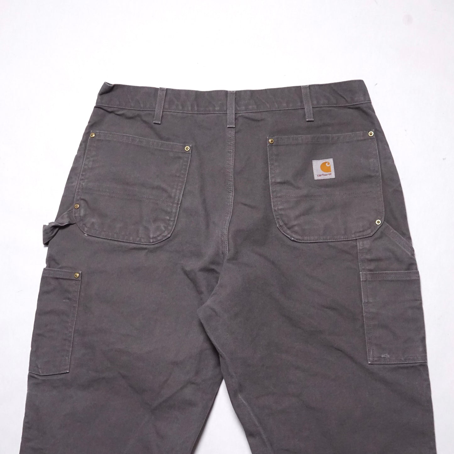 1990s Carhartt Double Knee "Grey" Size: 35W/31L