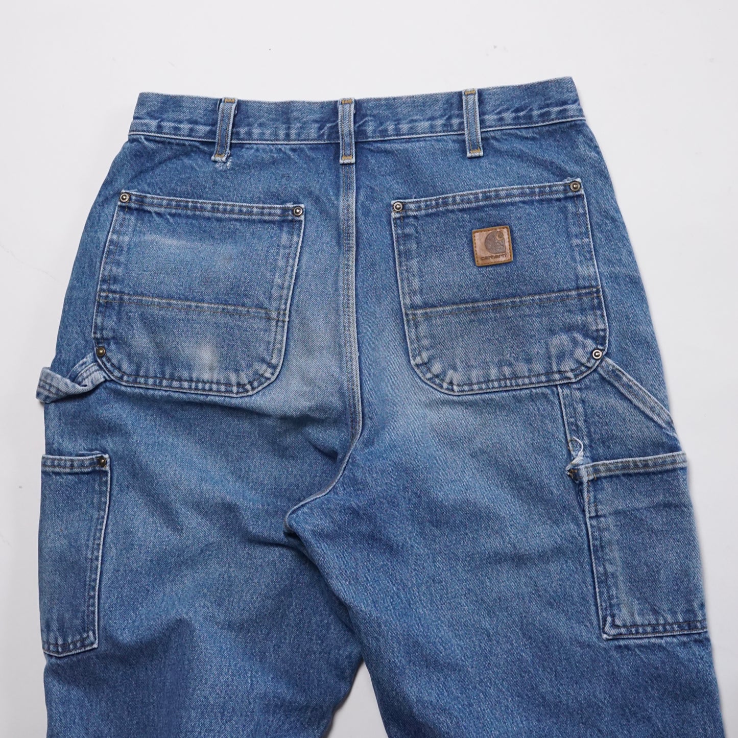 2000s Carhartt Double Knee "Denim" Size: 31W/32L