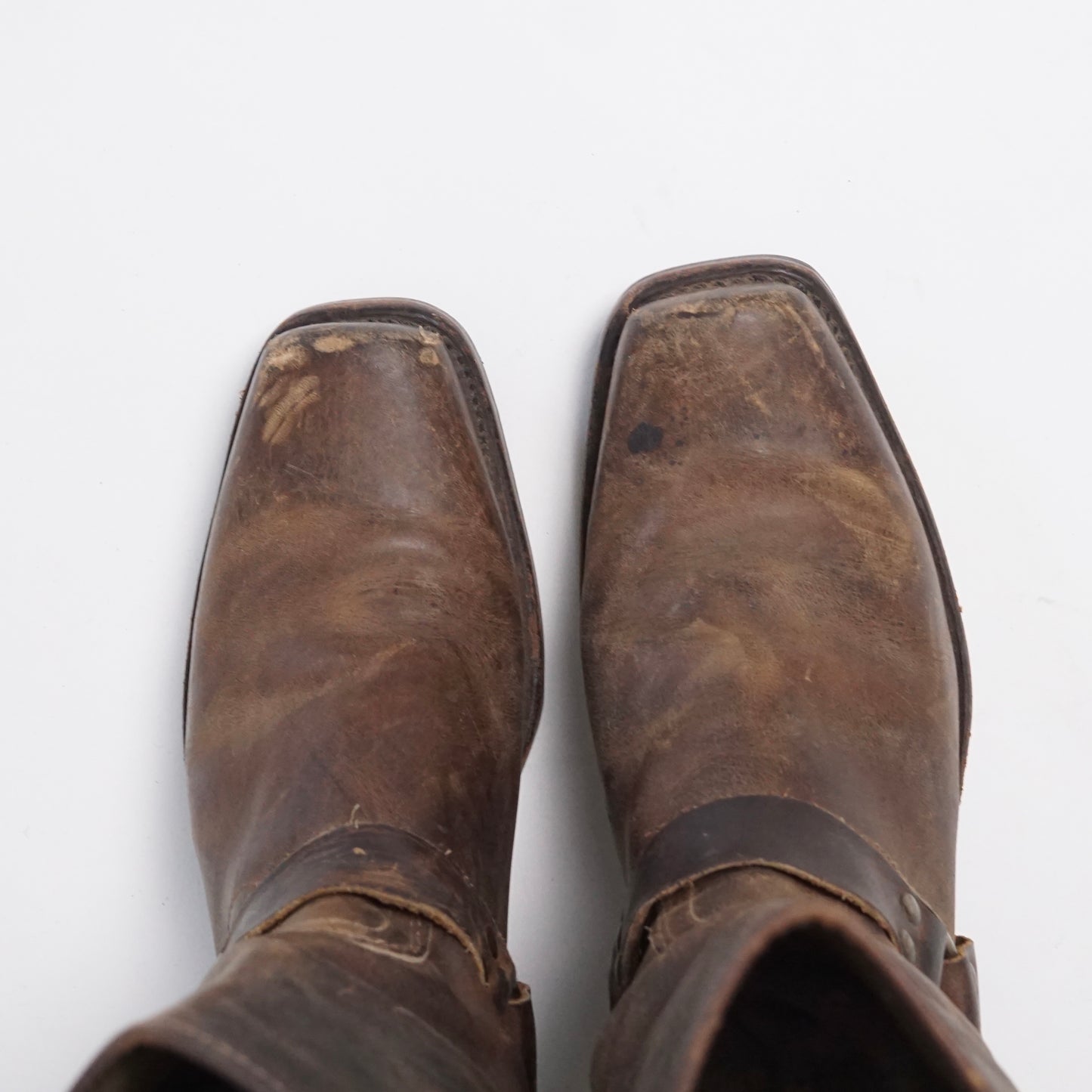 1990s Frye Harness Boot “Brown” Size: 8M