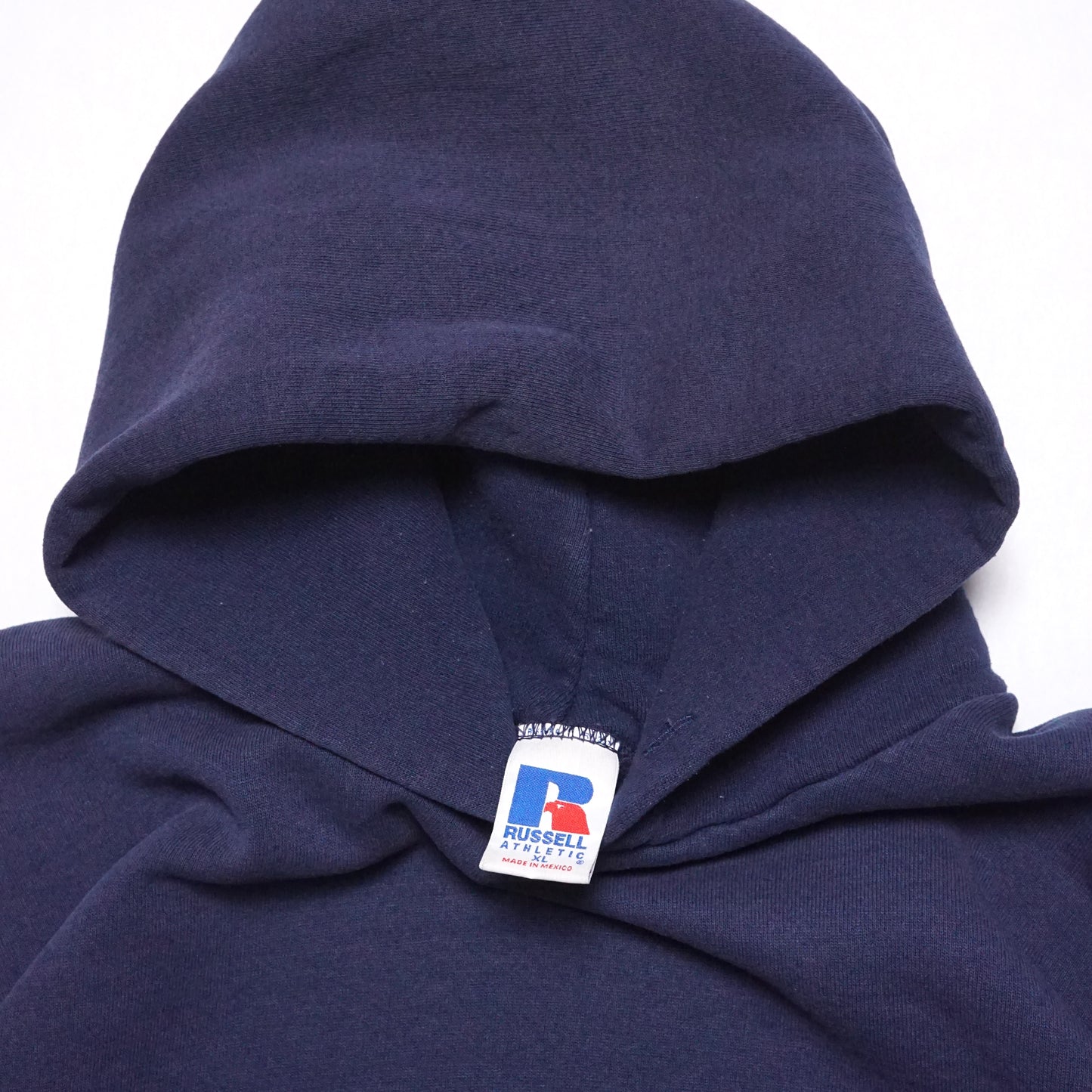 1990s Russell Athletic Hoodie "Navy" Size: XL