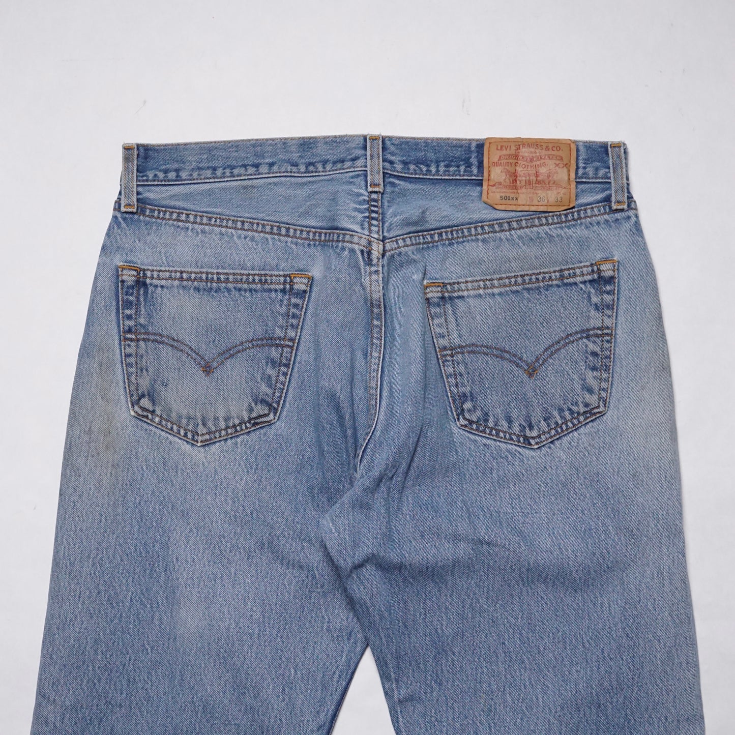 1990s Levi 501 "Distressed" Size: 34W/31L