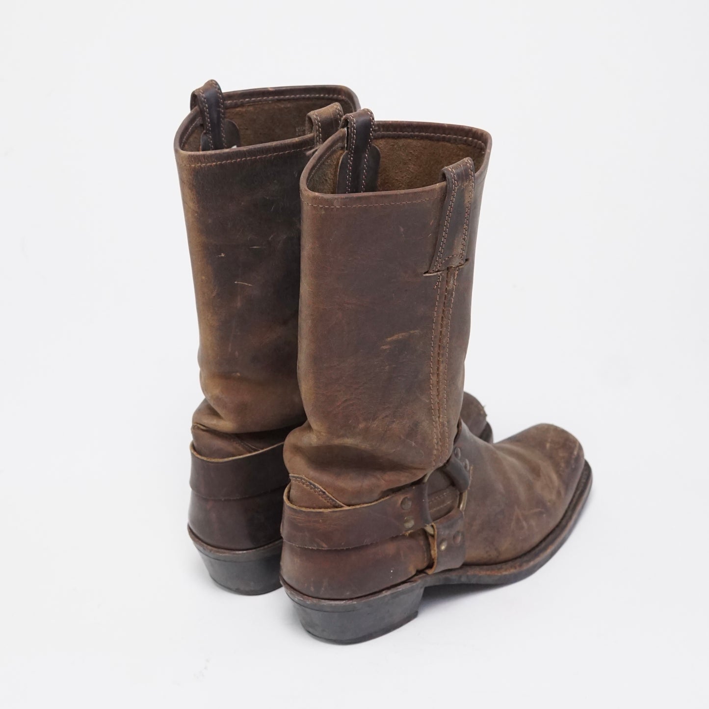 1990s Frye Harness Boot “Brown” Size: 8M
