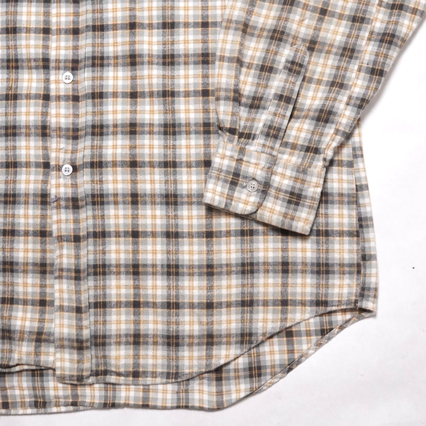 1980s Windbreaker Cotton Flannel Size: L