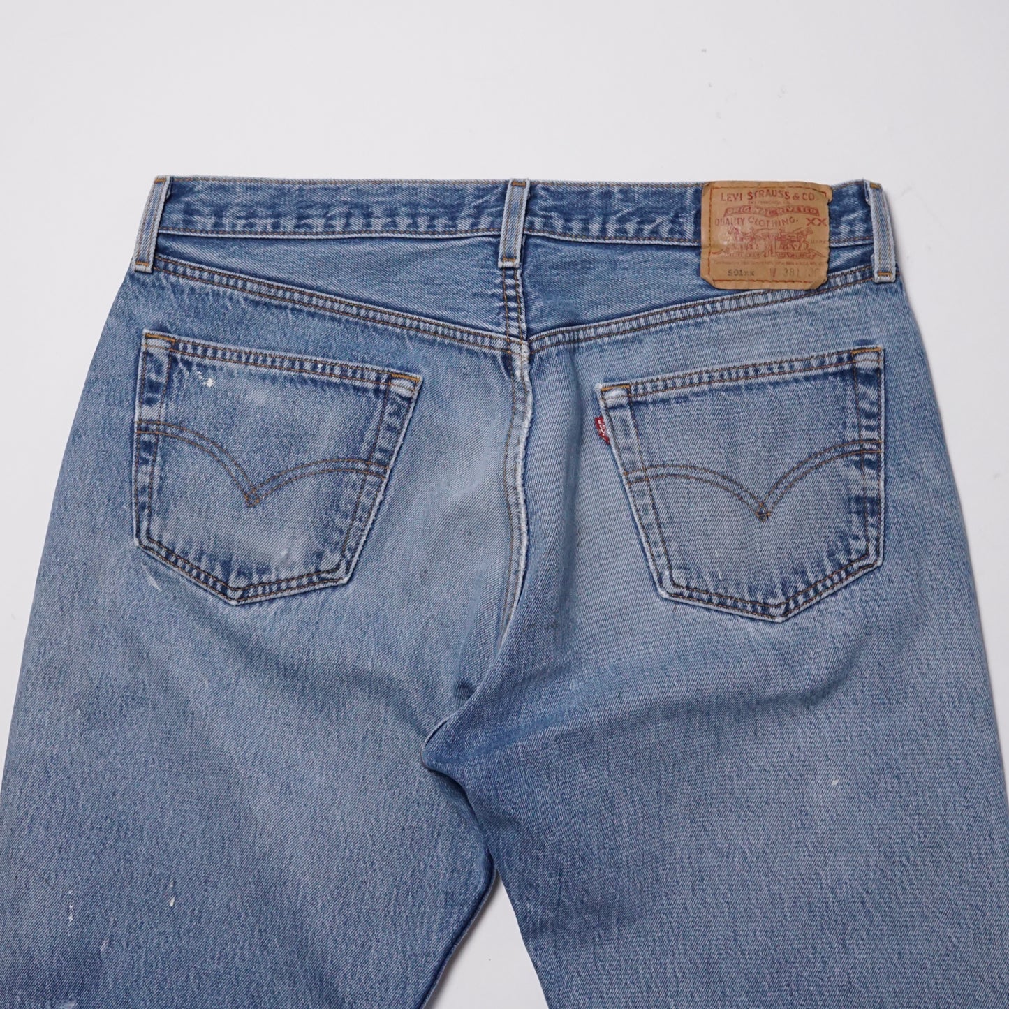 1990s Levi 501 "Paint Splatter" Size: 34W/34L