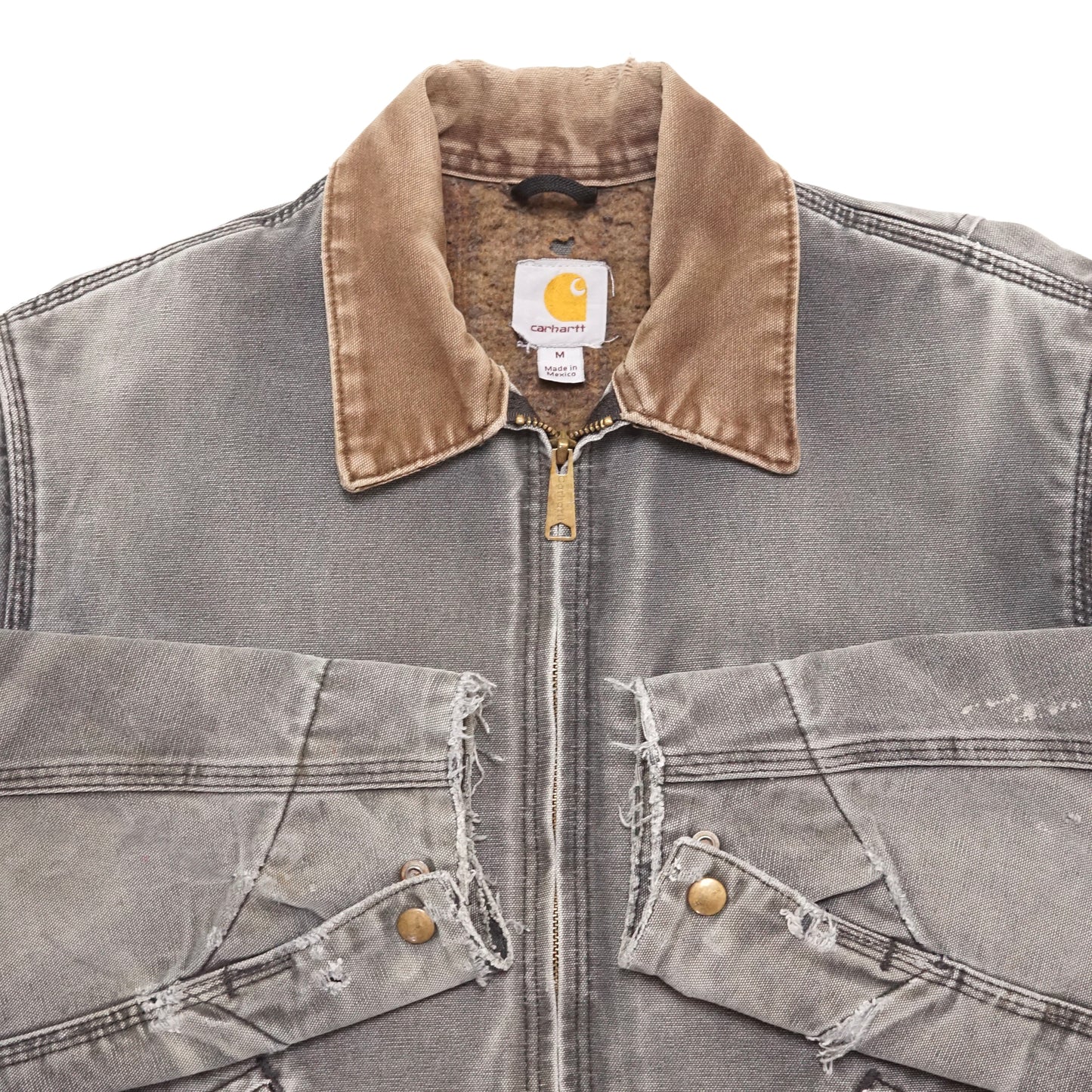 2000s Carhartt Detroit Jacket "Cement" Size: M/L