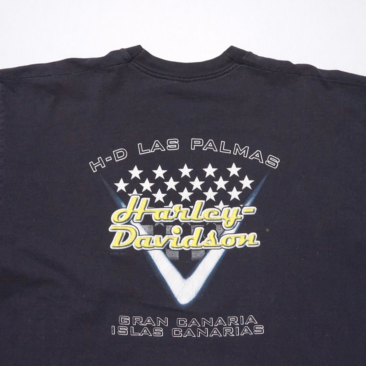 1990s Harley Davidson "Faded" Size: XL