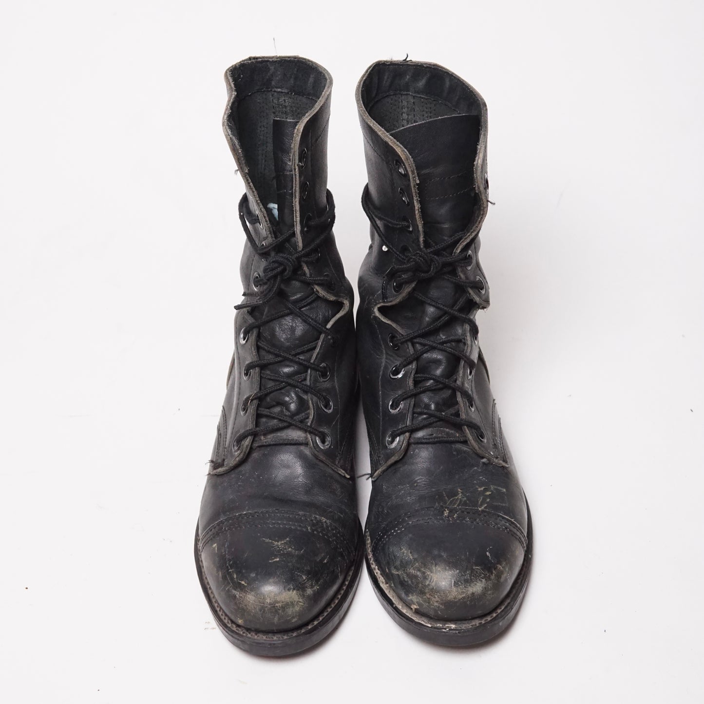 1980s Military Combat Boot “Distressed” Size: 9M