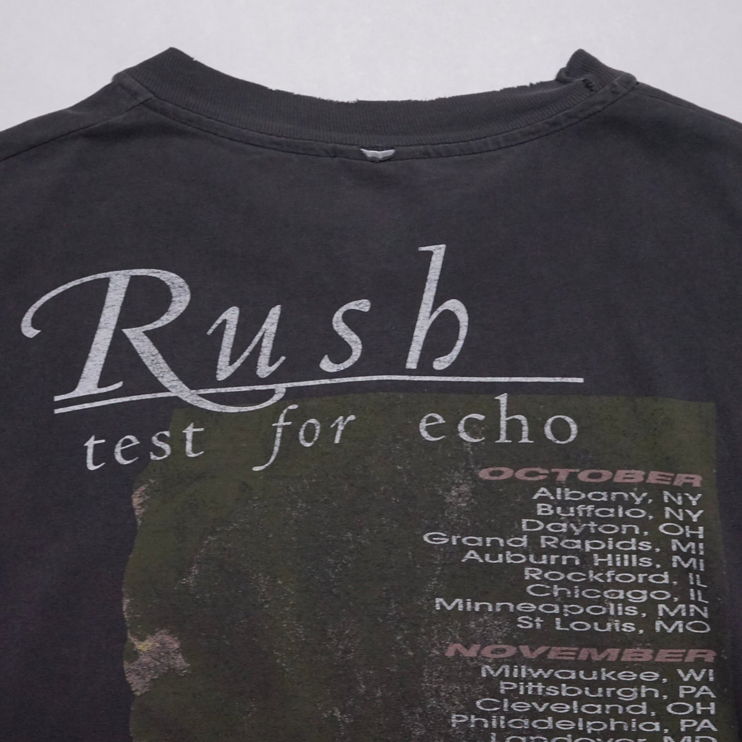 1990s Rush “Test For Echo” Size: XL