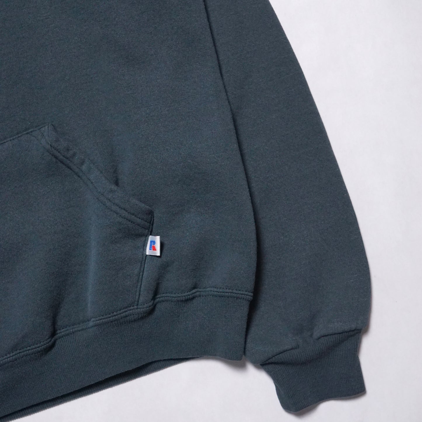1990s Russell Athletic Hoodie "Pine" Size: S/M