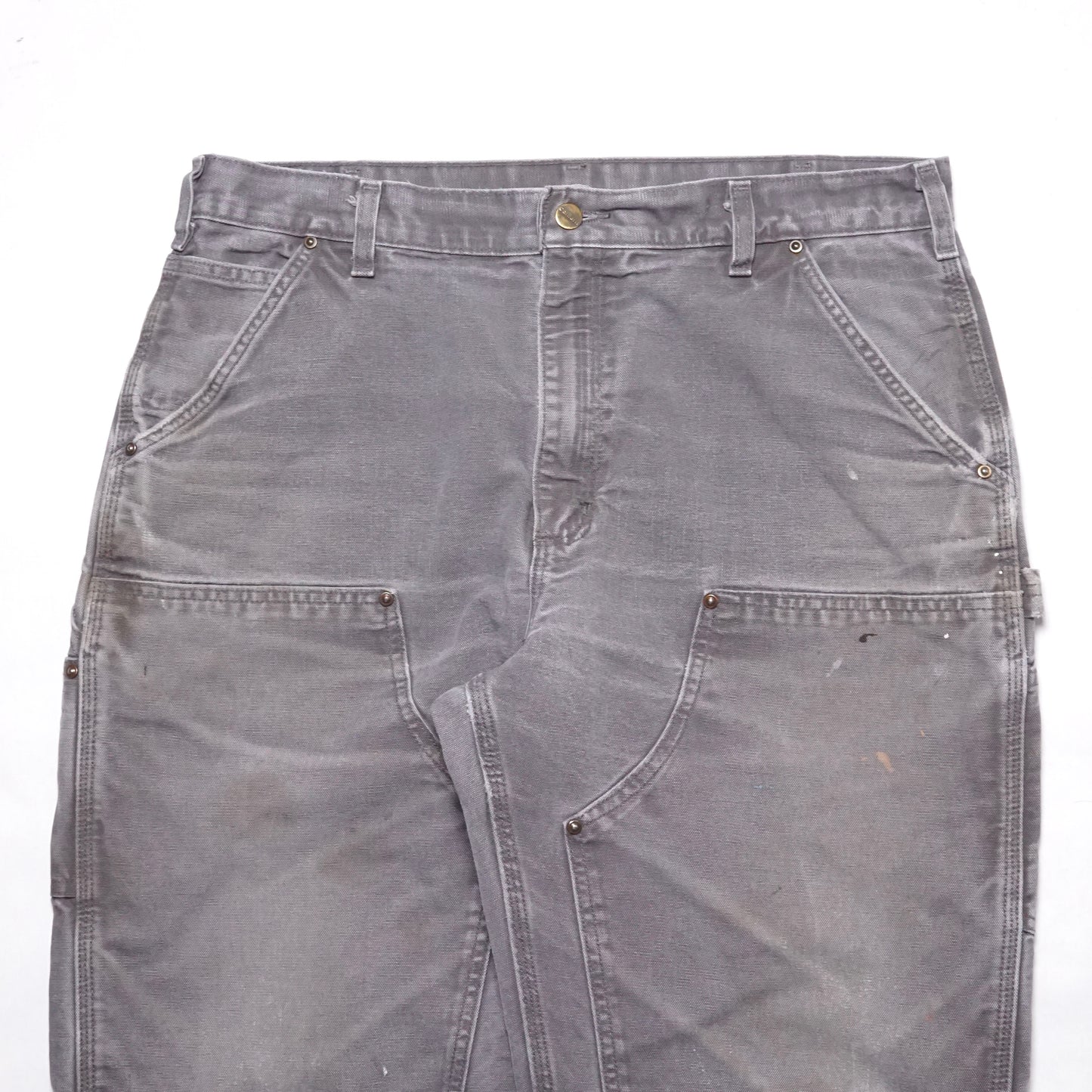 2000s Carhartt Double Knee "Grey" Size: 36W/33L