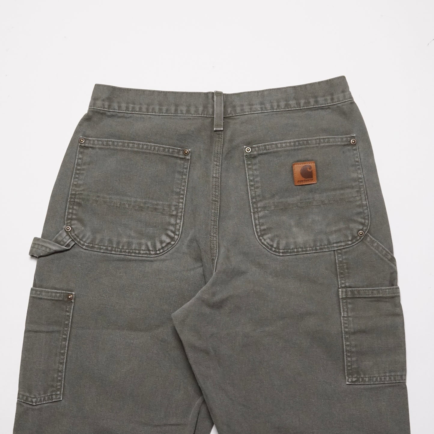 2000s Carhartt Double Knee "Moss" Size: 30W/31L