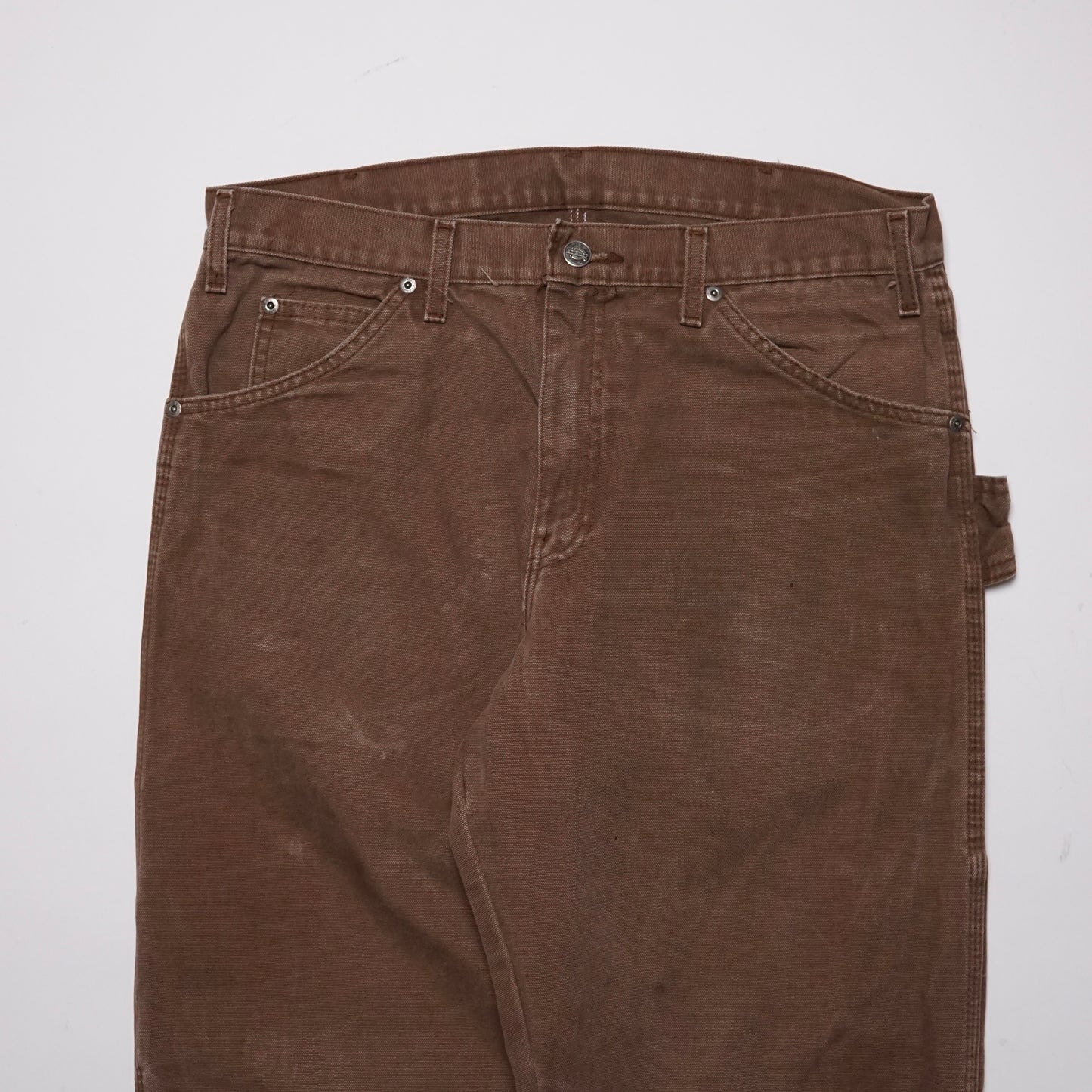 2000s Dickies Carpenter Pant "Brown" Size: 34W/33L