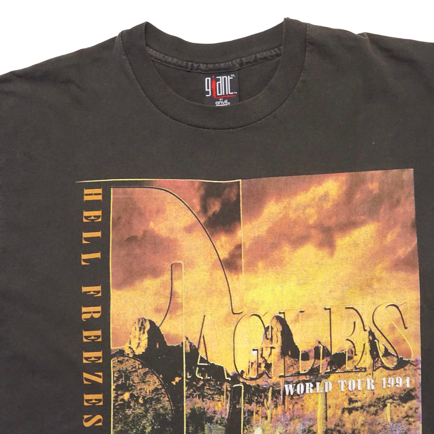 1990s Eagles "Hell Freezes" Size: L/XL