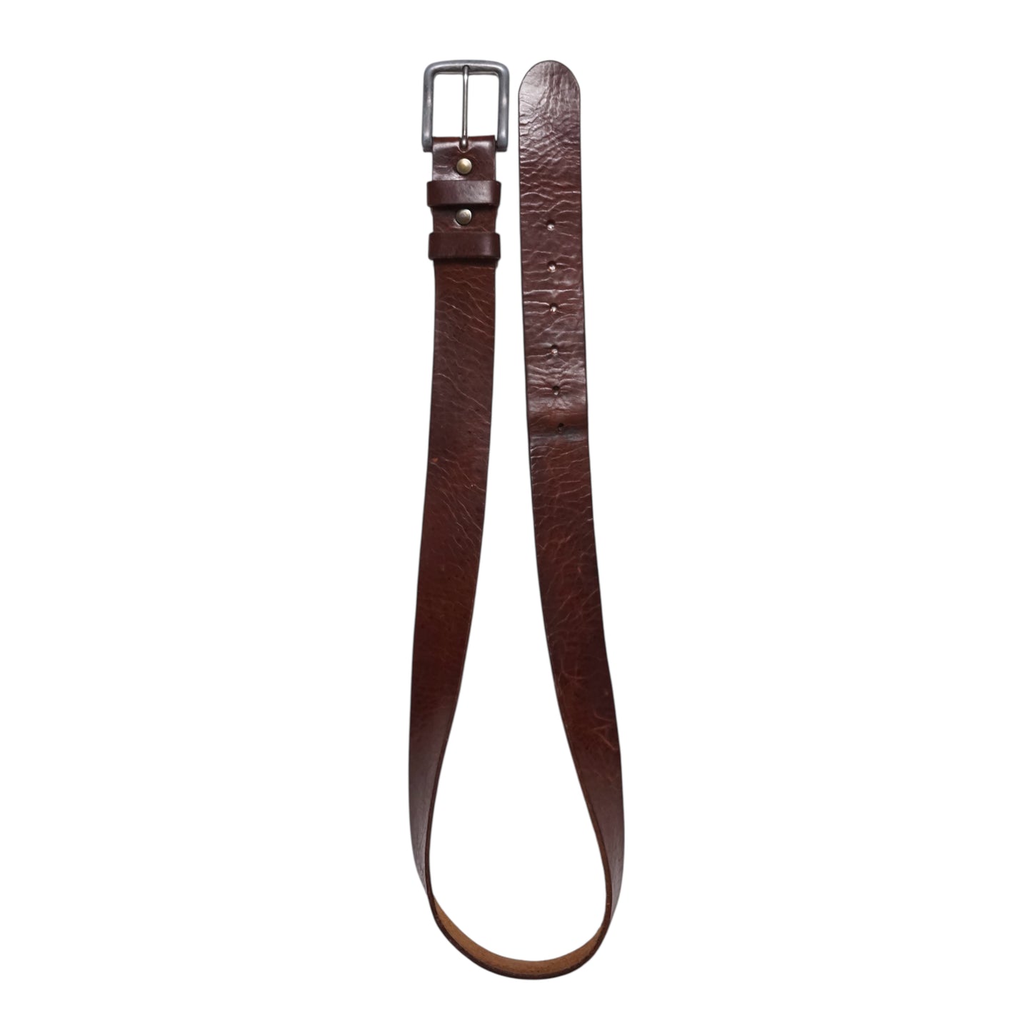 1990s Leather Belt "Brown" Size: OS