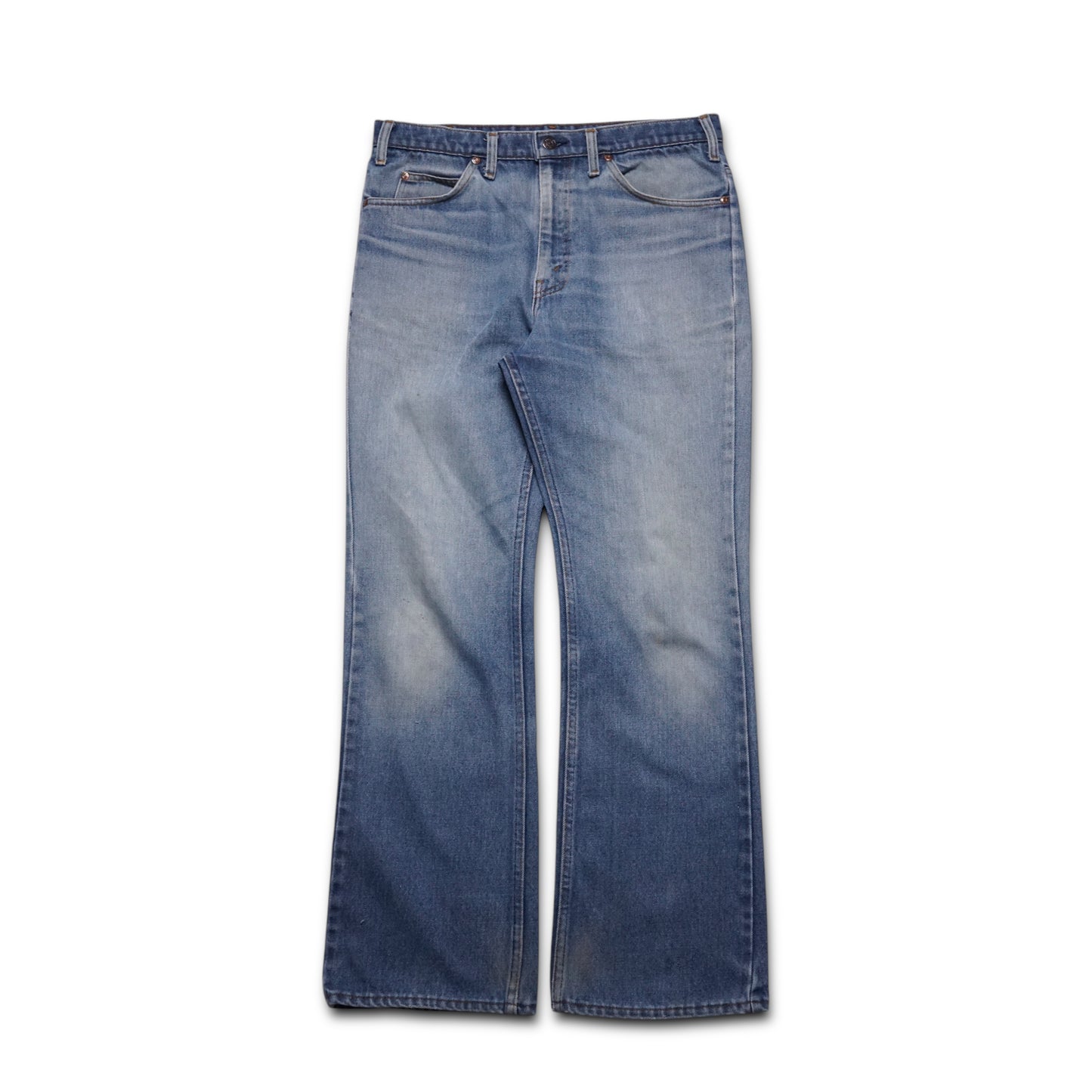 1980s Plain Pocket Flares "Faded" Size: 34W/31L