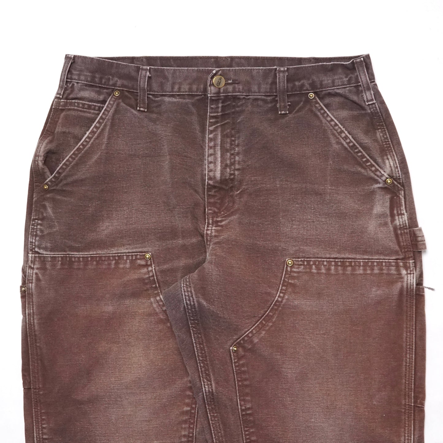 2000s Carhartt Double Knee "Brown" Size: 33W/31L