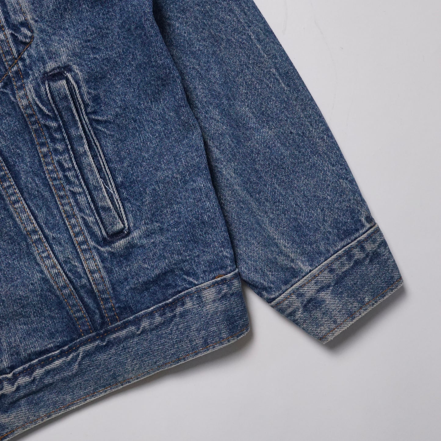 1980s Levi Type 3 Trucker Jacket "Stone" Size: M/L