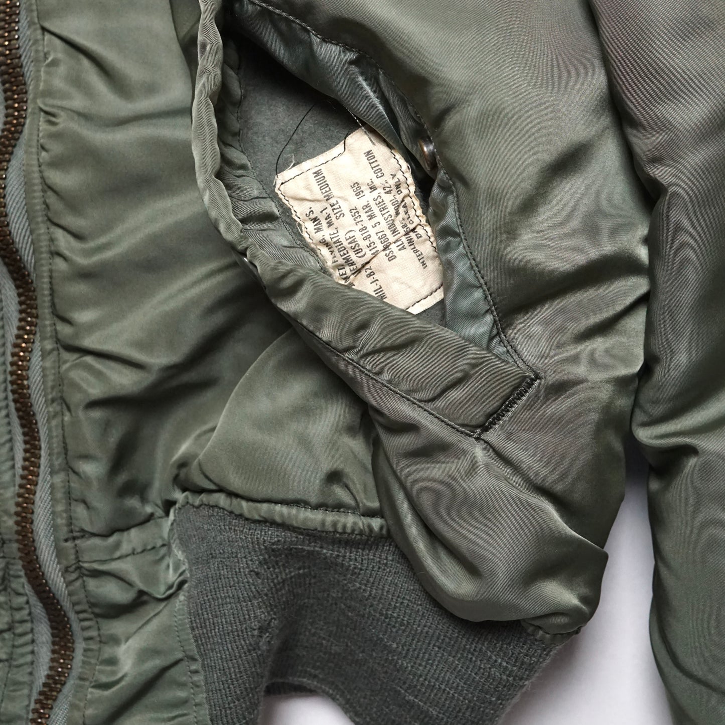 1960s Military MA-1 Bomber Jacket Size: M