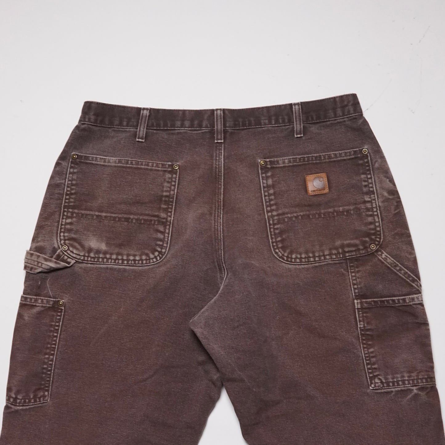 2000s Carhartt Double Knee "Brown" Size: 35W/30L