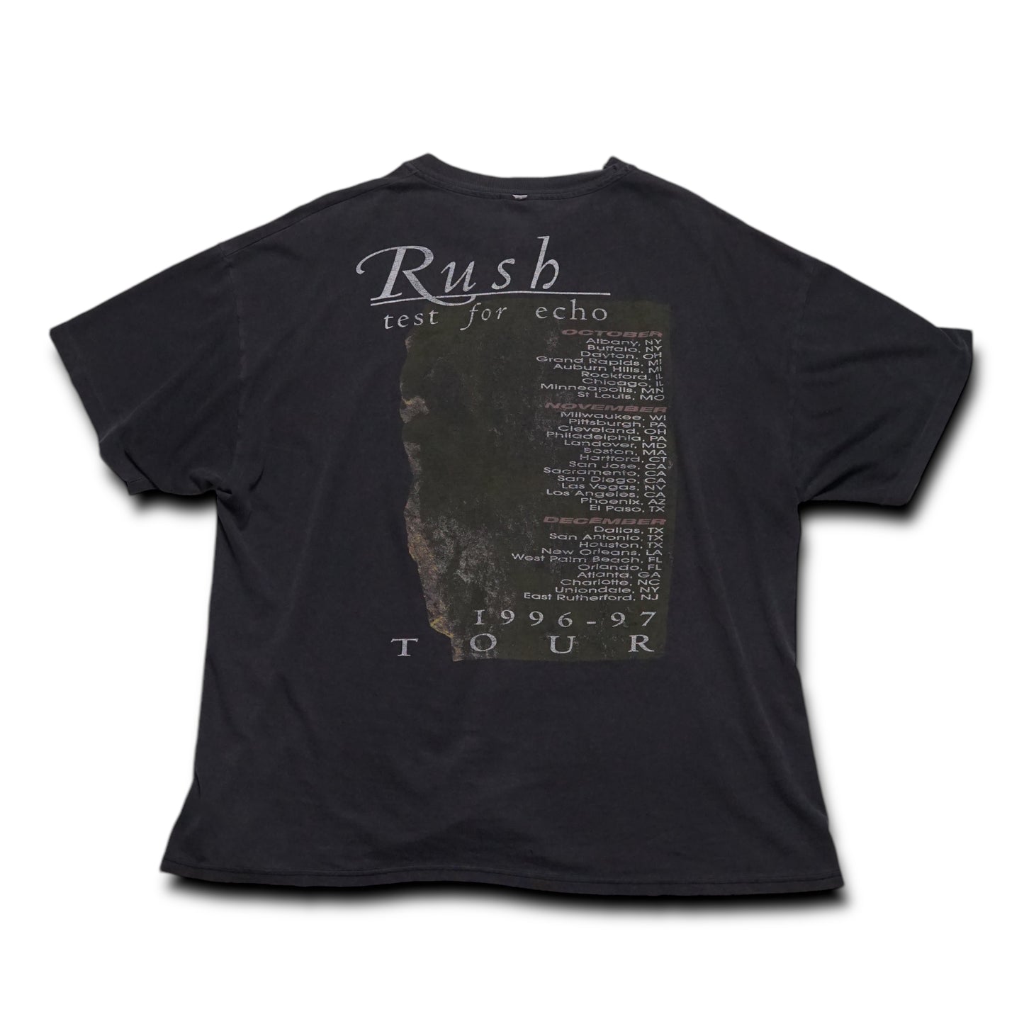 1990s Rush “Test For Echo” Size: XL