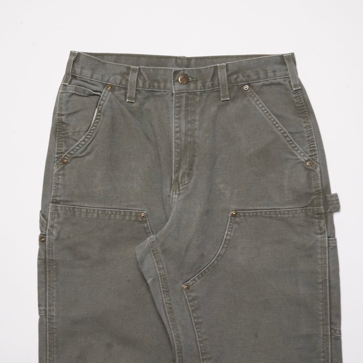 2000s Carhartt Double Knee "Moss" Size: 30W/31L