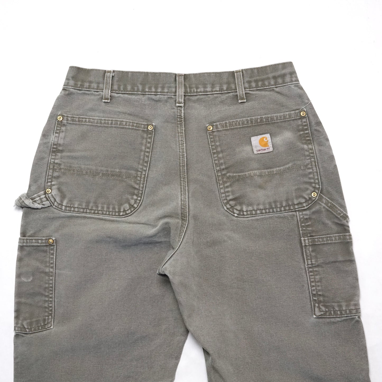 1990s Carhartt Double Knee "Moss" Size: 32W/31L