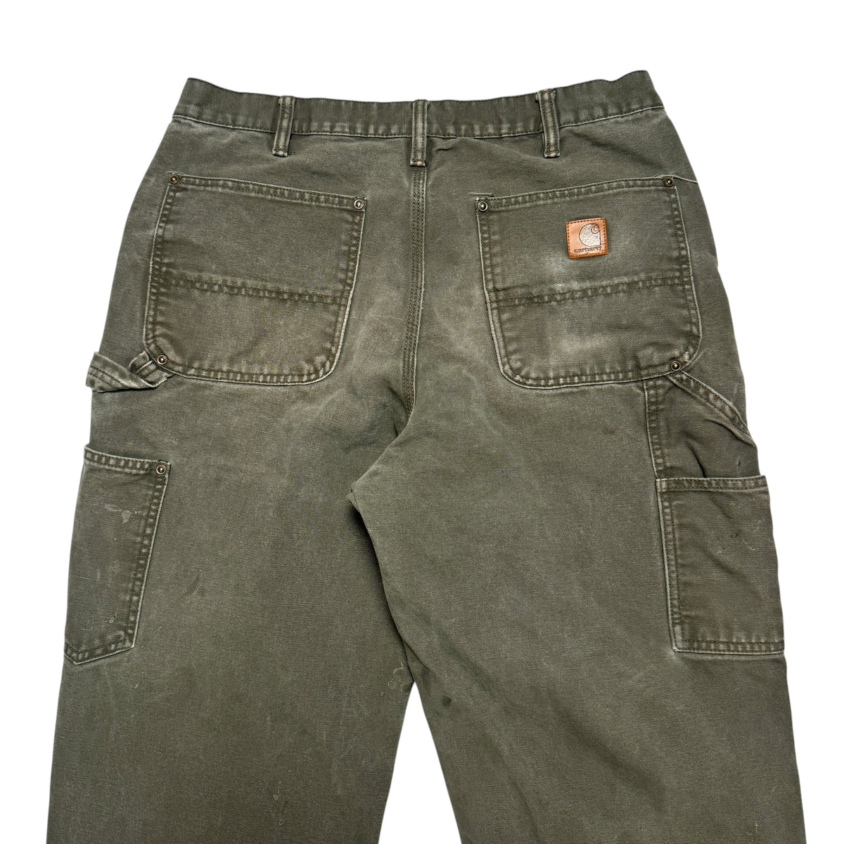 2000s Carhartt Double Knee “Moss” Size: 34W/31L