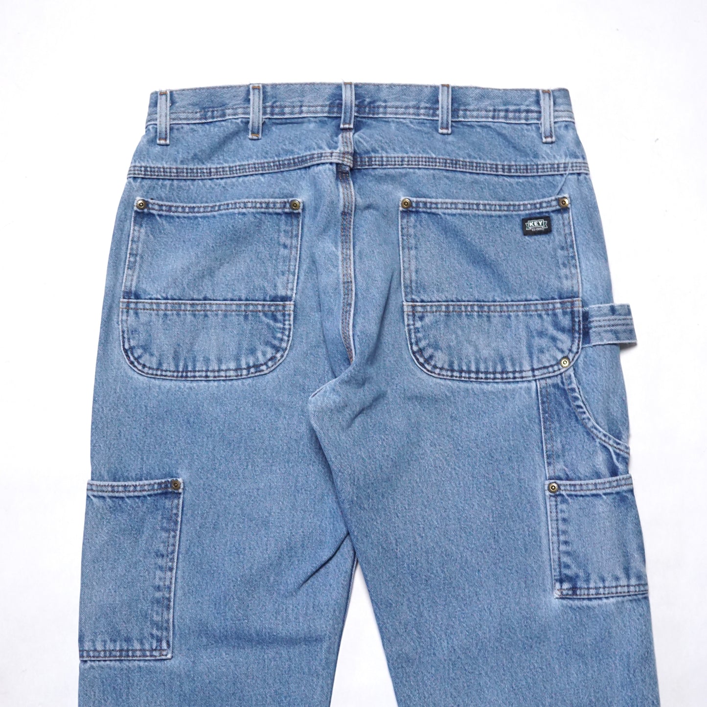 2000s Key Double Knee "Denim" Size: 34W/33L