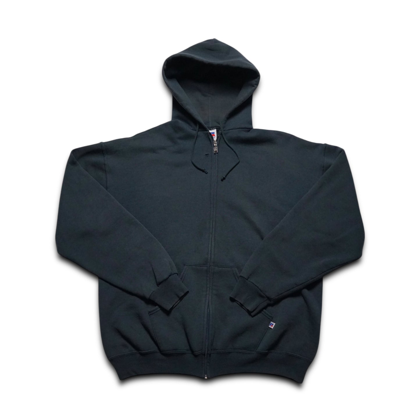 1990s Russell Athletic Zip Up “Sage” Size: XL