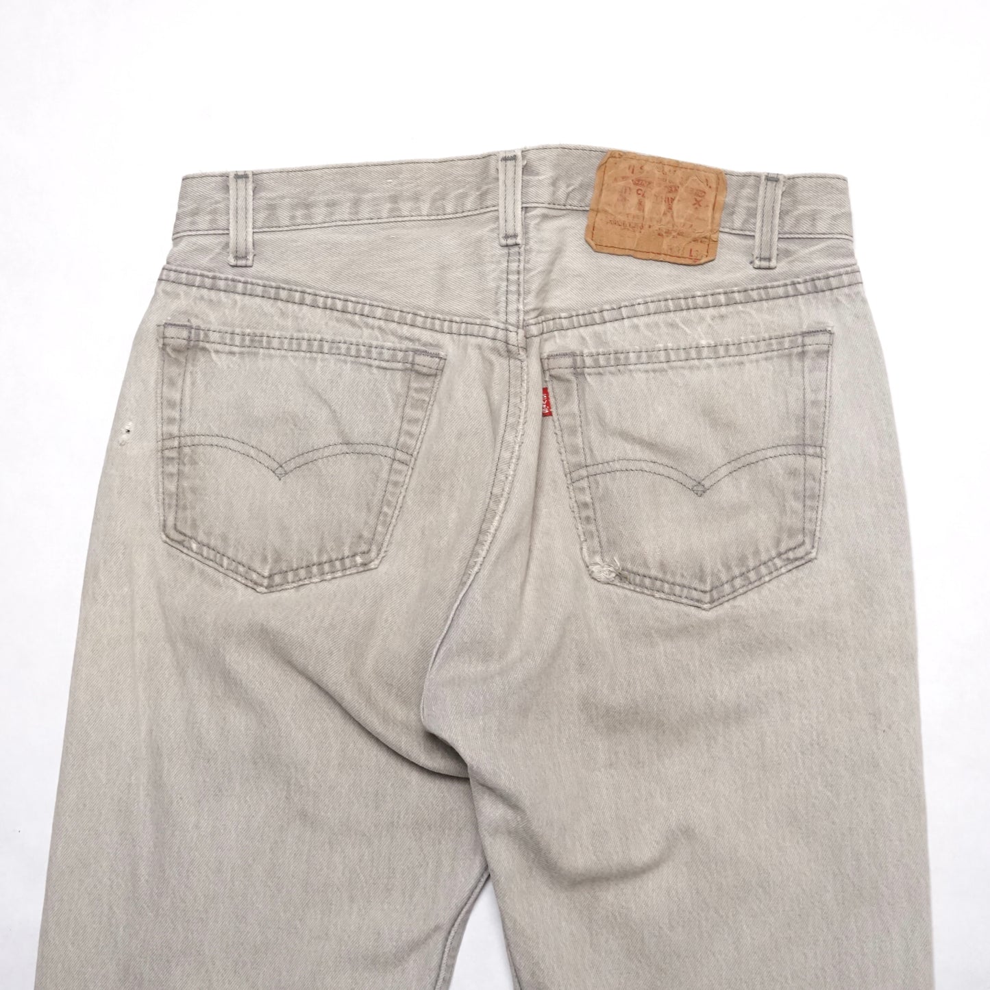 1980s Levi 501 "Grey" Size: 31W/33L