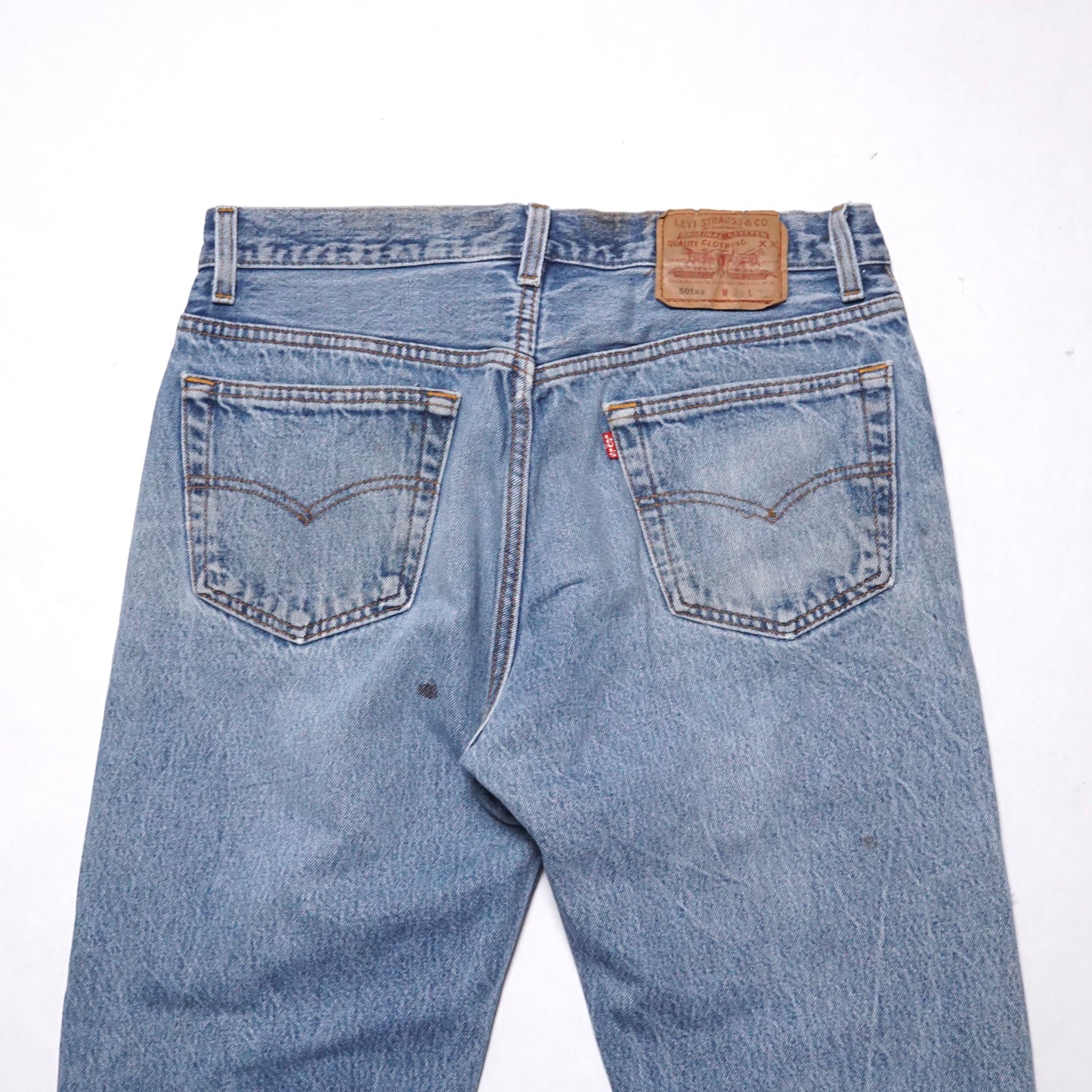 1980s Levi 501 "Stone" Size: 32W/29L