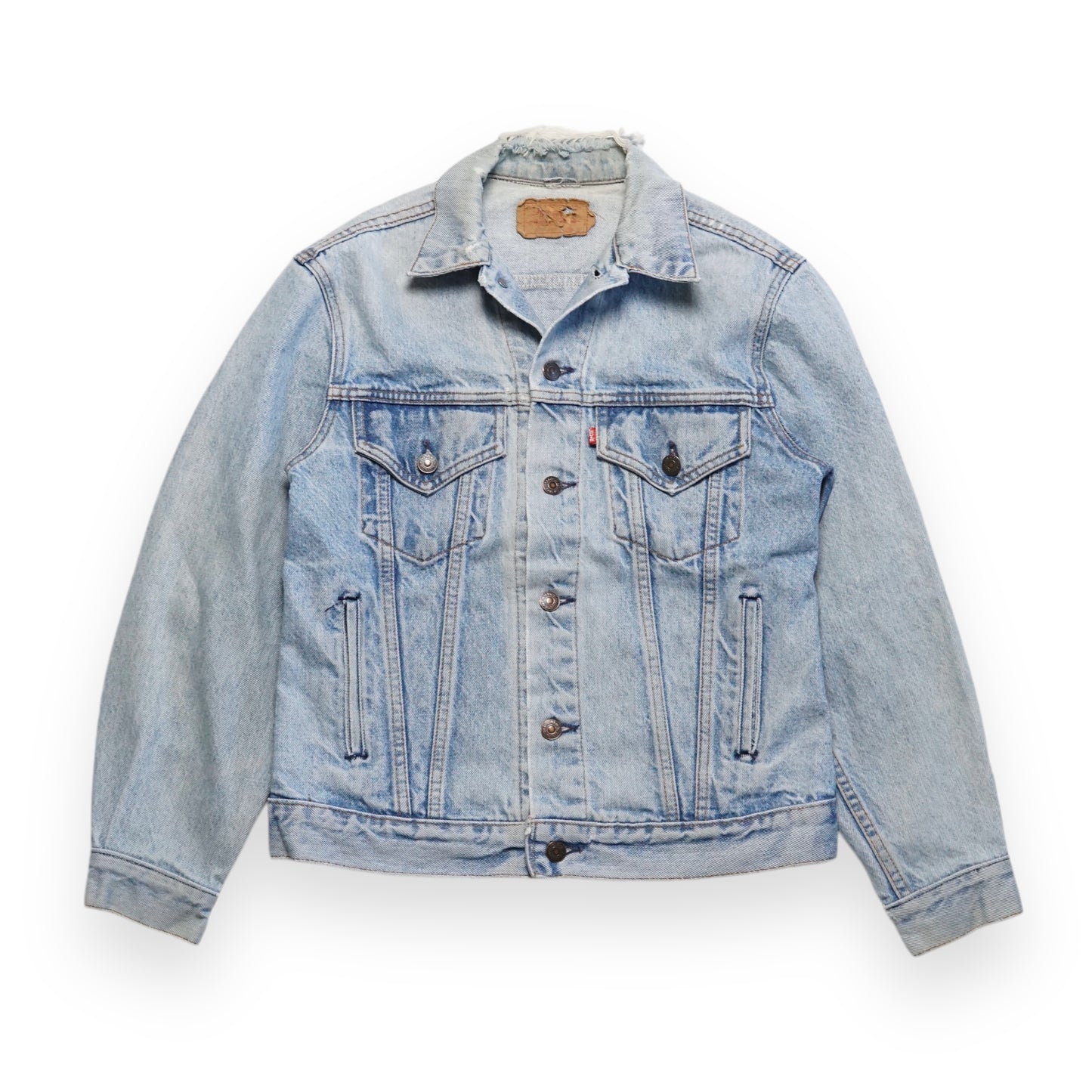 1980s Levi Type 3 Denim Jacket "Light Wash" Size: S